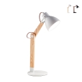 Lampe de table moderne en bois design nordique Sveva-T Promotion