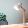 Lampe de table moderne en bois design nordique Sveva-T Offre