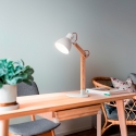 Lampe de table moderne en bois design nordique Sveva-T Vente