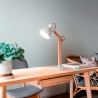 Lampe de table moderne en bois design nordique Sveva-T Vente