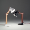 Lampe de table moderne en bois design nordique Sveva-T Choix