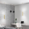 Suspension moderne à LED en métal avec diffuseur tubulaire Prado-D Vente