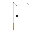 Suspension moderne à LED en métal avec diffuseur tubulaire Prado-D Promotion