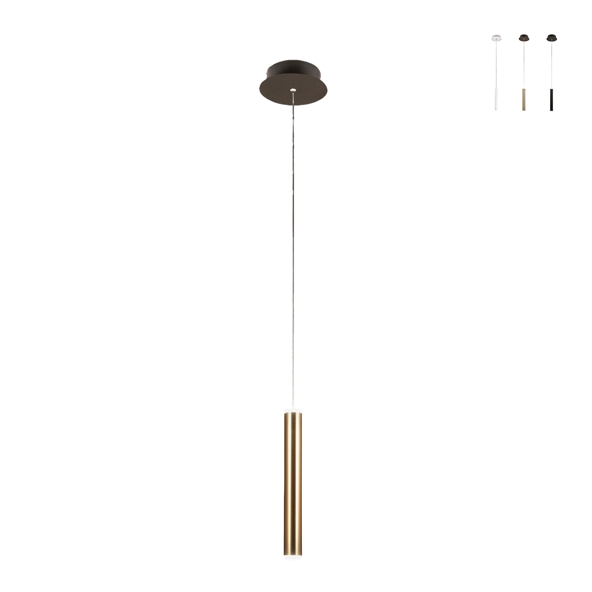 Suspension LED moderne avec diffuseur tubulaire Prado-C Promotion