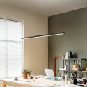 Plafonnier LED rectangulaire design moderne pour cuisine et salon Ling-S Remises