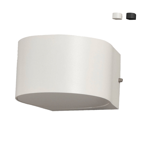 Applique extérieure de jardin moderne en aluminium et verre Lao Promotion