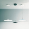 Suspension moderne avec diffuseur LED circulaire Kasa 