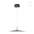 Suspension moderne avec diffuseur LED circulaire Kasa Promotion