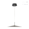 Suspension moderne avec diffuseur LED circulaire Kasa Promotion