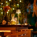 Lampe LED moderne de table intérieur extérieur portable rechargeable Katy Vente
