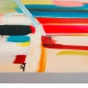 Tableau abstrait 120x80 cm peinture moderne salon chambre Kyolt Vente