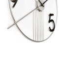 Horloge murale design moderne minimaliste 65x60cm en métal Rondo Offre