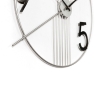 Horloge murale design moderne minimaliste 65x60cm en métal Rondo Offre