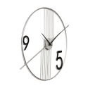 Horloge murale design moderne minimaliste 65x60cm en métal Rondo Remises