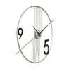 Horloge murale design moderne minimaliste 65x60cm en métal Rondo Remises
