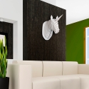 Tête de licorne puzzle 3D décoration murale en bois MDF Nyoma Vente