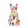 Sculpture pop art bouledogue français statue en résine multicolore Format XL Offre