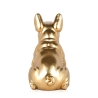 Statue Bulldog Français en Résine Dorée Design Moderne Forma-G Remises