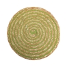 Lot de 6 sets de table ronds en paille tressée Ø38cm Spiral Color Catalogue