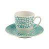 Ensemble de 6 tasses à café en porcelaine avec soucoupe 90ml Marea C Choix