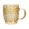 Ensemble de 6 tasses à café en verre coloré 90 ml Geometrie C Choix