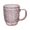 Ensemble de 6 tasses à café en verre coloré 90 ml Geometrie C Modèle