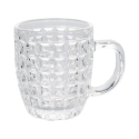 Ensemble de 6 tasses à café en verre coloré 90 ml Geometrie C 