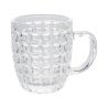 Ensemble de 6 tasses à café en verre coloré 90 ml Geometrie C 