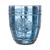 Ensemble de 6 verres à eau 265ml en verre décor arabesque Syrah Ocean Prix