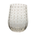 Set de 6 verres à eau 240 ml en verre surface travaillée Shiraz Modèle