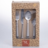 Coffret de 24 couverts en acier inoxydable finition mate Park Avenue Modèle