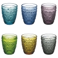Ensemble de 6 verres à eau 300 ml avec relief Koralight Promotion