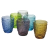 Ensemble de 6 verres à eau 300 ml avec relief Koralight Offre