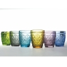 Ensemble de 6 verres à eau 300 ml avec relief Koralight Dimensions