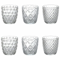Ensemble de 6 verres à eau transparents en verre 325ml Diversity Promotion