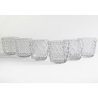 Ensemble de 6 verres à eau transparents en verre 325ml Diversity Réductions