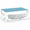 Ensemble de 6 verres à eau transparents en verre 325ml Diversity Catalogue