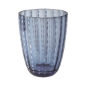 Lot de 6 verres à eau en verre à pois blancs 300ml Kalahari Réductions