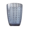 Lot de 6 verres à eau en verre à pois blancs 300ml Kalahari Prix