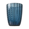 Lot de 6 verres à eau en verre à pois blancs 300ml Kalahari 