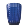 Lot de 6 verres à eau en verre à pois blancs 300ml Kalahari 