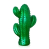 Statue cactus moderne en résine vert métallisé Grymt Remises