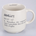 Ensemble de 3 mugs en grès empilables 350 ml avec inscriptions Victionary L Remises