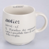 Ensemble de 3 mugs en grès empilables 350 ml avec inscriptions Victionary L Remises