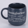 Ensemble de 3 mugs en grès empilables 350 ml avec inscriptions Victionary L Choix