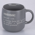 Ensemble de 3 mugs en grès empilables 350 ml avec inscriptions Victionary L Modèle