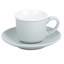 Set de 6 tasses à café en porcelaine 90 ml avec soucoupes Shade of Ocean Remises