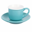 Set de 6 tasses à café en porcelaine 90 ml avec soucoupes Shade of Ocean Catalogue