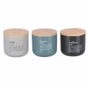 Ensemble de 3 bocaux double face avec couvercle 0,5L Victionary Stones Remises