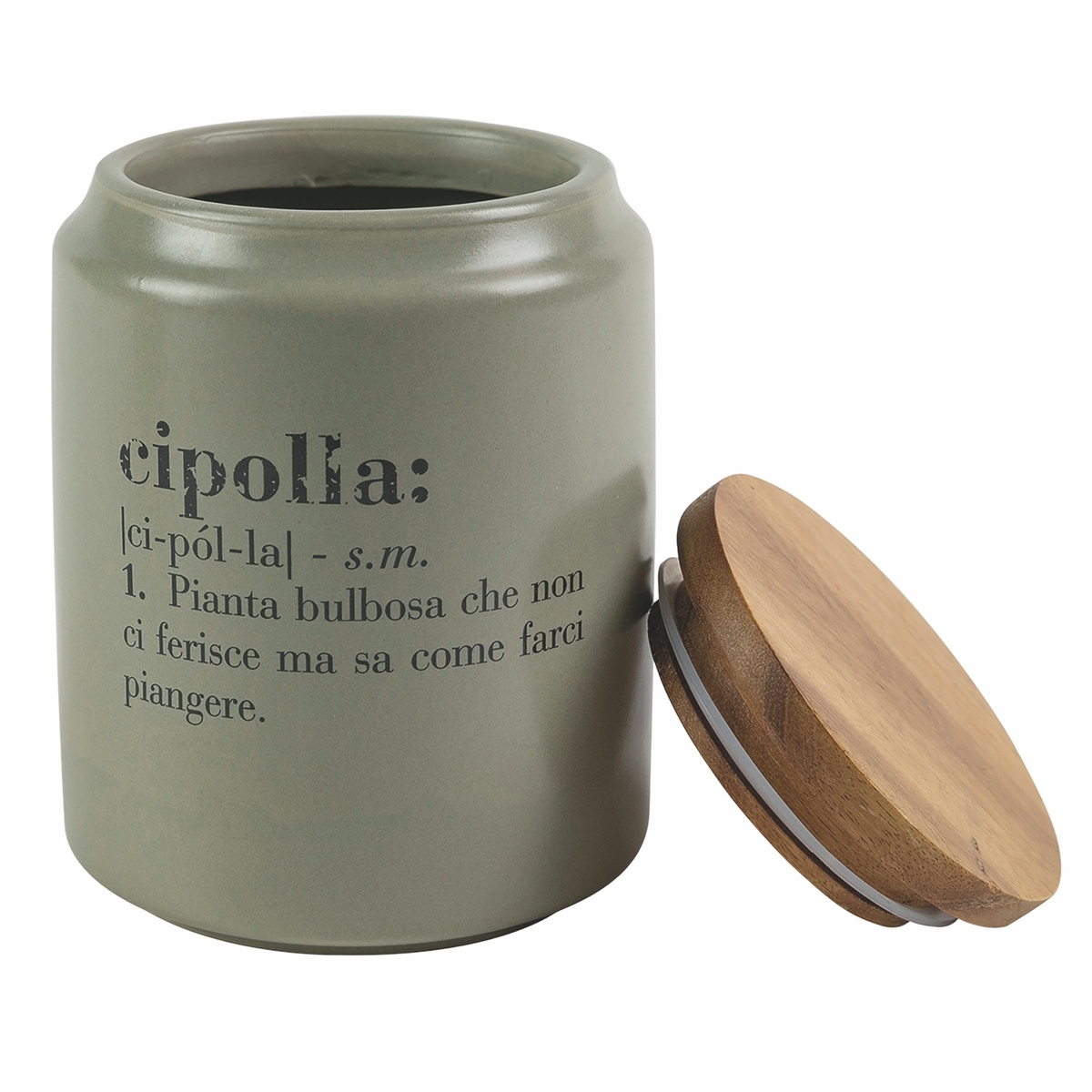 Pot en grès pour oignons avec couvercle 1,6L Victionary F Promotion Pot en grès pour oignons avec couvercle 1,6L Victionary F Promotion